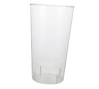 Mipcase Vase à Fleurs Acrylique Transparent Grand Modèle Seau Décoratif Polyvalent pour Plantes et Fleurs Léger et Spacieux pour Maison Bureau et Boutique