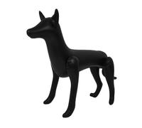 Mipcase vêtements pour Animaux de Compagnie Accessoires Accessoires Jouets artificiels présentoir pour Chien présentoir de vêtements pour Chiens de Compagnie PVC Black
