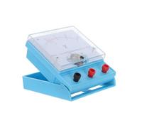 Mipcase Voltmètre de laboratoire de physique 0-15V en plastique, avec commandes intuitives, pour sessions d'expériences scientifiques, mesure de tension pour étudiants