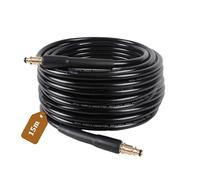 MIPIACE 15M Tuyau Haute Pression pour Karcher K2 K3 K4 K5 K6 K7 Rallonge Tuyau de Rechange Flexible Haute Pression avec un Adaptateur en Laiton pour Flexible Karcher Nettoyeur Haute Pression