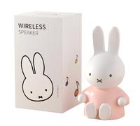 MIPOW x Miffy Haut-parleur Bluetooth portable sans fil HD 5.0, 220 g, léger, 38 heures d'autonomie, portée de 15 m, cadeau pour filles