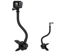 Mippko Mâchoires flexibles à col de cygne réglable, compatible avec GoPro Hero 12/13/11/10/9/8/7/6/5/4/3+/3/Max/Fusion, Insta 360 one X1/X2/X3/R/RS, Mevo Start, caméra d'action DJI Osmo