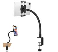 Mippko Support de tablette col de cygne pour bureau/table/lit/banc/pupitre/comptoir, support iPad compatible avec iPad/Nexus/LG G Pads/Kindle/e-Reader/Switch/Galaxy Tabs de 4,7 à 32,8 cm