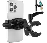 Mippko Support de tlphone pour chariot de golf/support de microphone/chariot/garde-corps/guidon/tige adapt pour iPhone/Nexus/HTC/LG/smartphone