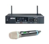 MIPRO ACT-616 Récepteur 1 canal 494-542 MHz avec microphone émetteur manuel