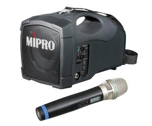 Mipro Enceinte de batterie mobile MA-101B avec microphone sans fil ACT-32H