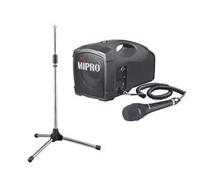 Mipro MA-101C Enceinte avec microphone et trépied MS-30