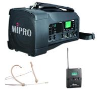 Mipro Système sonore MA-100 avec émetteur de poche et microphone casque
