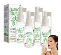 MIQIKO Spray Pulmonaire Nettoyant, MIQIKO Spray avancé pour le nettoyage des poumons, MIQIKО Spray Avancé pour la Purification des Poumons, Miqiko Lung Cleansing Spray (4 Pcs)