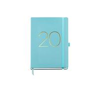Miquelrius 22062 - Agenda 2020, jour par page, 155 x 213 mm, bureau, Chester Aguamarina, espagnol