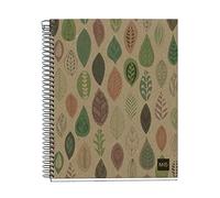 MiquelRius 2872 - supplémentaire 4 anneaux recy cojohas m (dIN a5, 148 x 210 mm, 120 feuilles, 80 g/m², carreaux)