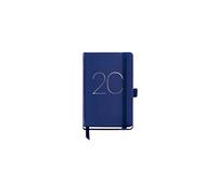 Miquelrius 31487 - Agenda 2020, semainier horizontal (90 x 140 mm) de poche, Chester bleu, catalan