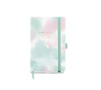 Miquelrius Agenda 2026 un jour par page, petit format (90 x 140 mm), planification quotidienne, couverture rigide carton, spirale, fermeture élastique, papier 80 g/m², espagnol EN-PT, dégradé