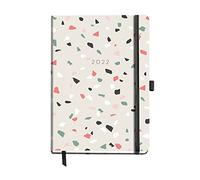 Miquelrius - Agenda annuel 2022 Natura - Page per jour - Format Journal 122 x 168 mm - Couverture rigide mate - Vénitien - Espagnol