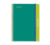 Miquelrius Agenda scolaire 2026/2027 Vue hebdomadaire A5+, vert citron