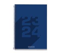 Miquelrius - Agenda scolaire 23-24, septembre 2023 à juin 2024, taille 15 x 21,3 cm, jour page, marin, espagnol-anglais