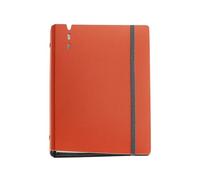 Miquelrius Agenda semainier 2026 avec anneaux rechargeables, format A5 élargi (155 x 213 mm), couverture en polyuréthane rigide, papier 80 g/m², espagnol EN-PT, tuile