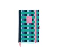 Miquelrius Agenda semainier 2026, petit format (90 x 140 mm), planification hebdomadaire, couverture rigide carton, spirale, fermeture élastique, papier 80 g/m², CAT-EN-PT, couleur block