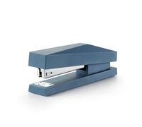Miquelrius - Agrafeuse de bureau, Compatible avec les agrafes 24/6, Capacité d'agrafer jusqu'à 20 feuilles, Design ergonomique, 122 x 60 x 76,5 mm, Idéale pour un usage quotidien au bureau, Bleu
