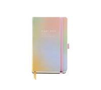 Miquelrius Aurora MR31250 Agenda annuel 2025 90 x 140 mm avec couverture en carton doublé plastifié, spirale et fermeture élastique, papier 80 g/m², espagnol, anglais et portugais, Aurora