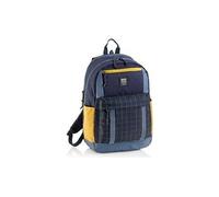 Miquelrius Mochila Triple Amsterdam Reciclada Rider Negra, Sac à Dos Mixte Enfant, Multicolore, L