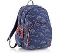 Miquelrius Mochila Triple Oslo Reciclada Dinoworld, Sac à Dos Mixte Enfant, Bleu, L