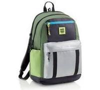 Miquelrius Sac à dos scolaire unisexe MOCH Triple Amsterdam Rider Green multicolore 470x250x155 mm