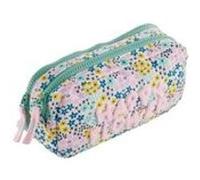 Miquelrius Back To School - Trousse - double - polyester - Fleur Heureuse G