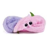 Back2Fun - Trousse réversible Monster, Trousse Scolaire avec Compartiment, Rose + Lilas, Trousse Scolaire réversible Toucher Peluche