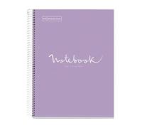 Miquelrius Bloc-notes Emotions A4, 90 g - points lavande