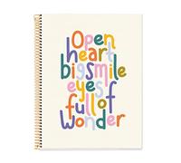 Miquelrius - Cahier A4, 4 bandes de couleurs, quadrillage 5 x 5 mm, 120 feuilles 70 g/m², carnet quadrillé à spirale, carnet quadrillé, matériel scolaire et jolie papeterie