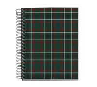 Miquelrius - Cahier A6 uni, Carnet pour dessin et notes libres, 100 feuilles, 4 couleurs, Papier 70 g/m², Spirale, Microperforé sans trous, Campbell