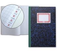 Miquelrius - Cahier Cartonné, 4º Natural 154 x 207 mm, Réglure indexée, 100 Feuilles (Non Numérotées) 70 g/m², Couverture en Carton Contrecollé, Dos en Tissu Gommé