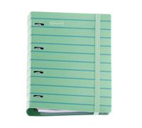 Miquelrius - Classeur A4 4 Anneaux Polyfoam, Vert