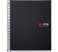 MIQUELRIUS Collegeblock "Notebook THE ORIGINAL" DIN A5 noir quadrillé 150 feuilles