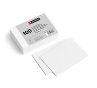 Miquelrius - Fiches Bristol Blanches Unies 100 Pièces, 95 x 65 mm