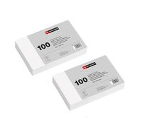 Miquelrius - Fiches Bristol Blanches Unies 200 Pièces, 150 x 100 mm
