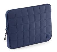 Miquelrius - Housse pour Ordinateur Portable 15” et 16”, Design matelassé, légère et Douce au Toucher, Tissu déperlant, Fermeture zippée avec Cordon, Bleu Marine
