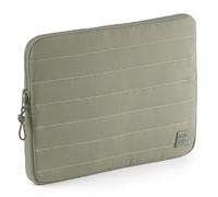 Miquelrius - Housse pour Ordinateur Portable 15” et 16”, Design matelassé, légère et Douce au Toucher, Tissu déperlant, Fermeture zippée avec Cordon, Kaki