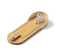 Miquelrius - Jeu de société de Bowling, Fabrication Piste Bois, de 1 à 4 Joueurs, à partir de 6 Ans