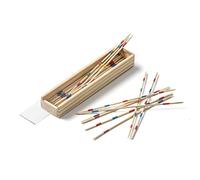 Miquelrius - Jeu de Table Mikado, Bois Naturel, 1 à 8 Joueurs, à partir de 6 Ans