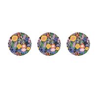Miquelrius Lot de 3 Tapis de souris ø20cm jardin floral