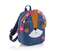 Miquelrius Mini Mochila Reciclada King of The Jungle, Sac à Dos Mixte Enfant, Bleu, S