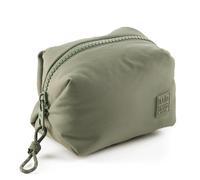 Miquelrius - Mini Trousse de Toilette rembourrée imperméable pour cosmétiques, Maquillage ou Accessoires, Trousse compacte de Voyage, légère et résistante, 110 x 80 x 80 mm, Kaki