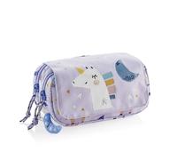 Miquelrius - MR19267 - Trousse à crayons avec rabat - Licorne - Rose - Deux compartiments, Rose