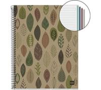 Miquelrius Notizblock ECOLEAVES Recycle A4 80 Blatt