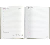 Miquelrius - Rechange agenda housse 2023 (janvier 2023 décembre 2023) - Journée page - Taille plus 155 x 213 mm (environ A5) - Catalan