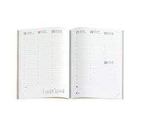 Miquelrius - Rechange agenda housse 2023 (janvier 2023 décembre 2023) - Semaine vue verticale - Taille plus 155 x 213 mm (environ A5) - Français