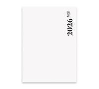 Miquelrius Recharge agenda 2026 à spirales, vue hebdomadaire verticale, agenda intérieur hebdomadaire remplaçable, format A5 élargi (155 x 213 mm), ES-EN-PT
