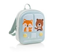 Miquelrius - Sac à dos scolaire pour enfant de 10 l, recy ompartiment principal, double poignée, identification, fermeture de sécurité, retour à l'école, 24,5 x 12 x 30,5 cm, Bus Stop vert